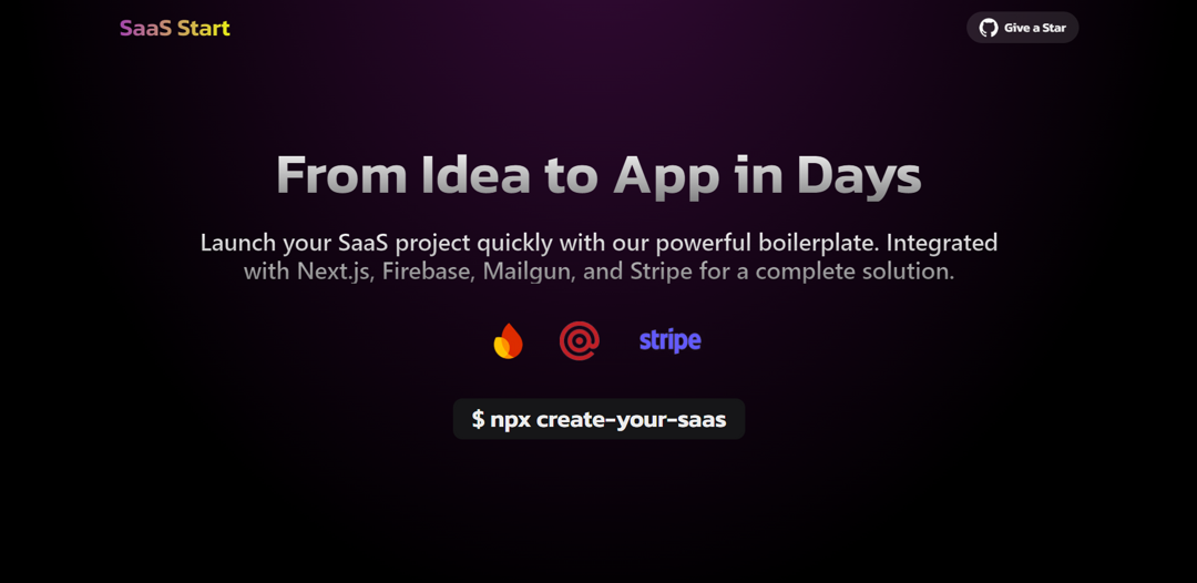 Saas Start